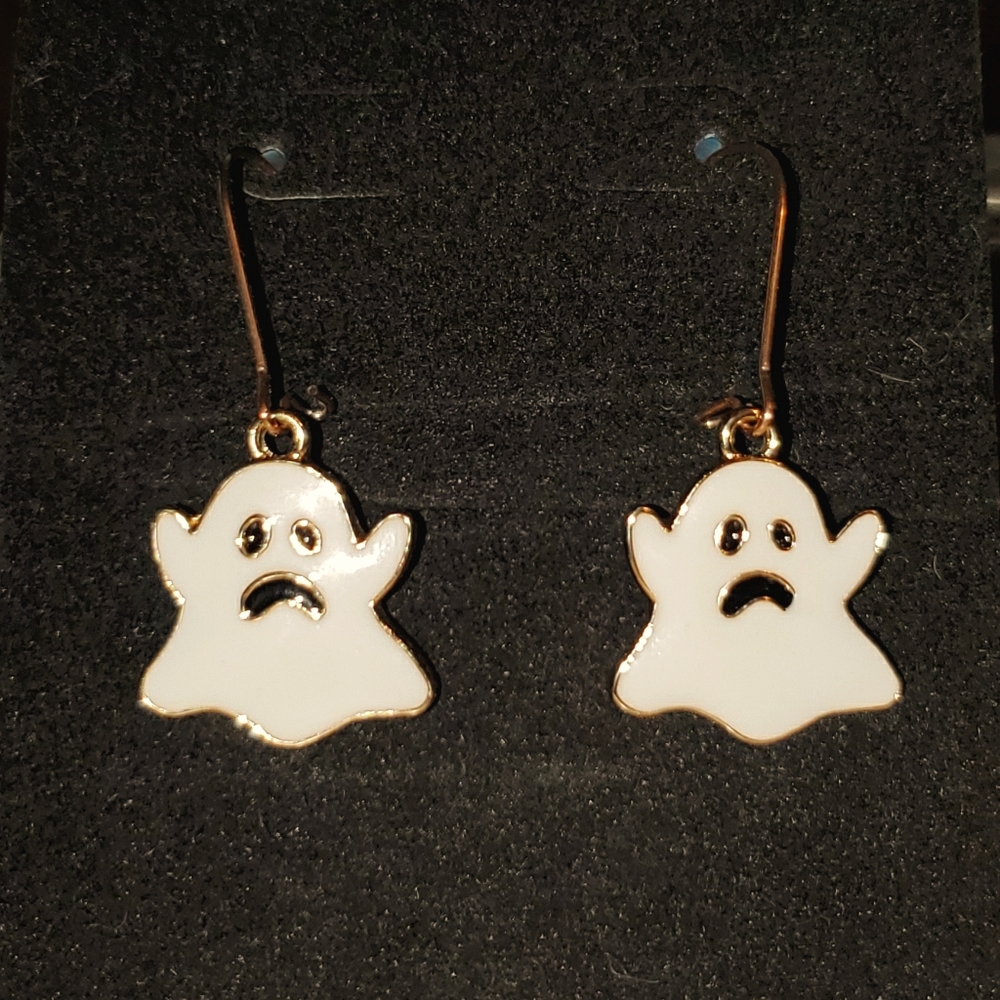 Halloween Ghost earrings NWOT